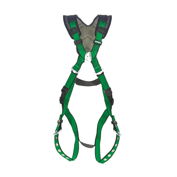 Harness, MSA V-Form+, Back & Hip D-Rings, Tongue Buckle Leg Straps.
