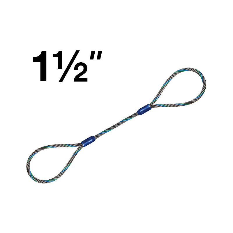 Scansion Ropes Wire Rope Sling 1-1/2 – Scan-Tech Online Store