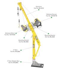 Confined Space Kits - Adapter Base System 24" Reach - MSA XTIRPA